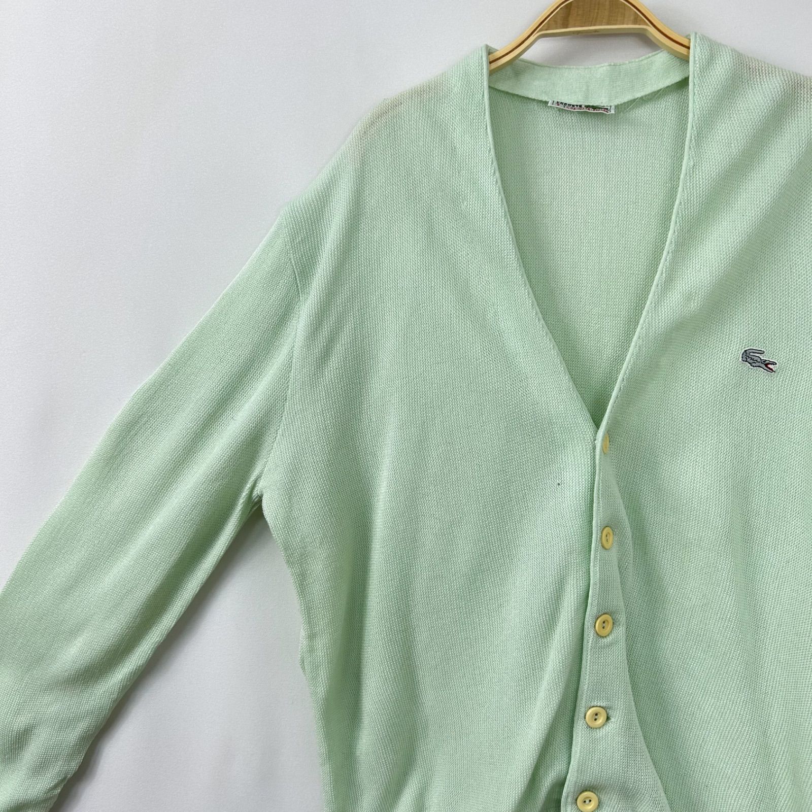 70s 80s CHEMISE LACOSTE シュミーズ ラコステ スペイン製 刺繍