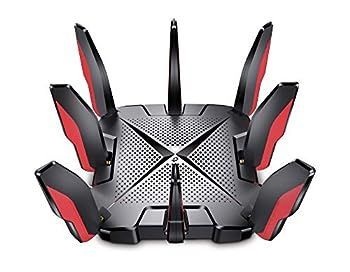 【中古】TP-Link WiFi ルーター WiFi6 PS5 対応 無線LAN 11ax AX6600 4804Mbps(HE160)+1201Mbps+574Mbps トライバンド OneMesh対応  Archer GX90