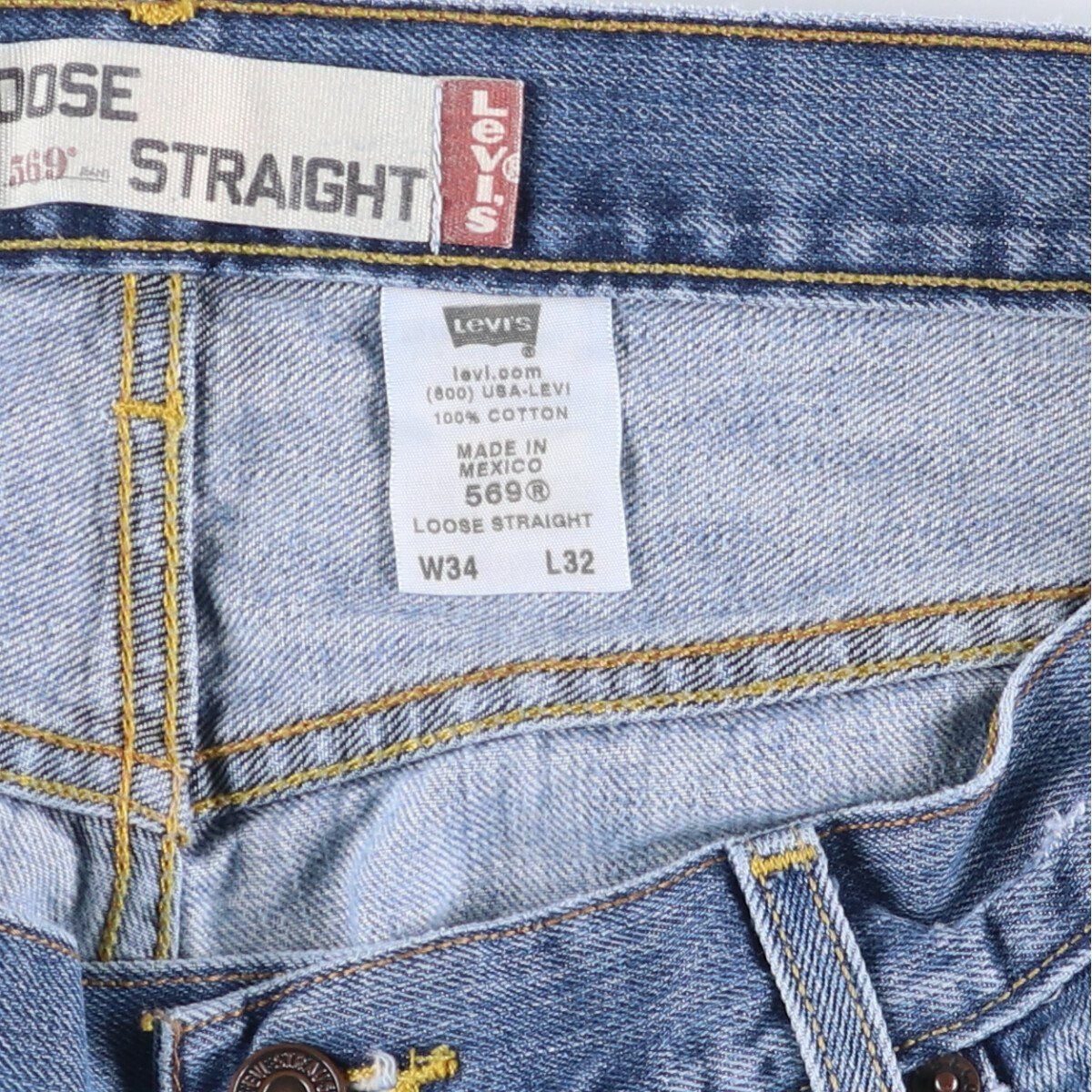 STRAIGHT ストレートデニムパンツ