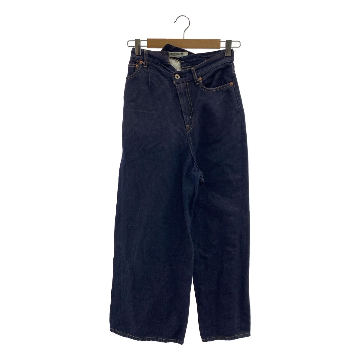 JUNYA WATANABE COMME des GARCONS ジュンヤワタナベ 2014SS アシンメトリー デニムパンツ XS インディゴ レディース