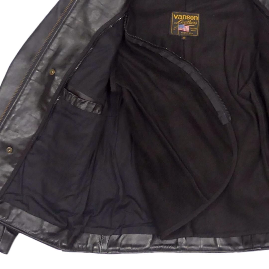 USA製 VANSON バンソン S ライダース シングル 36 HH9667 - メルカリ