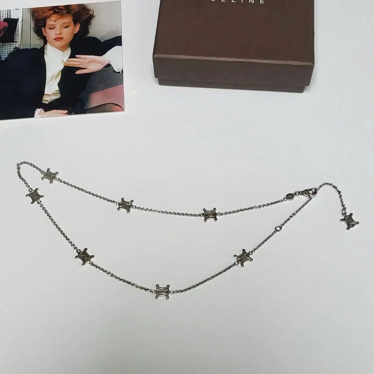 ヴィンテージ　セリーヌネックレス　シルバー925 ヴィンテージ セリーヌネックレス シルバー925 CELINE セリーヌ