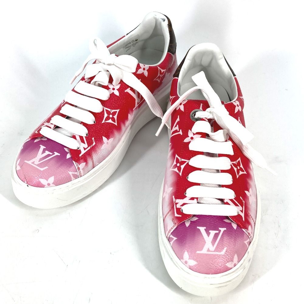 LOUIS VUITTON ルイヴィトン グラデーションモノグラムスニーカー本革 LOUIS VUITTON ルイヴィトン グラデーションモノグラムスニーカー本革