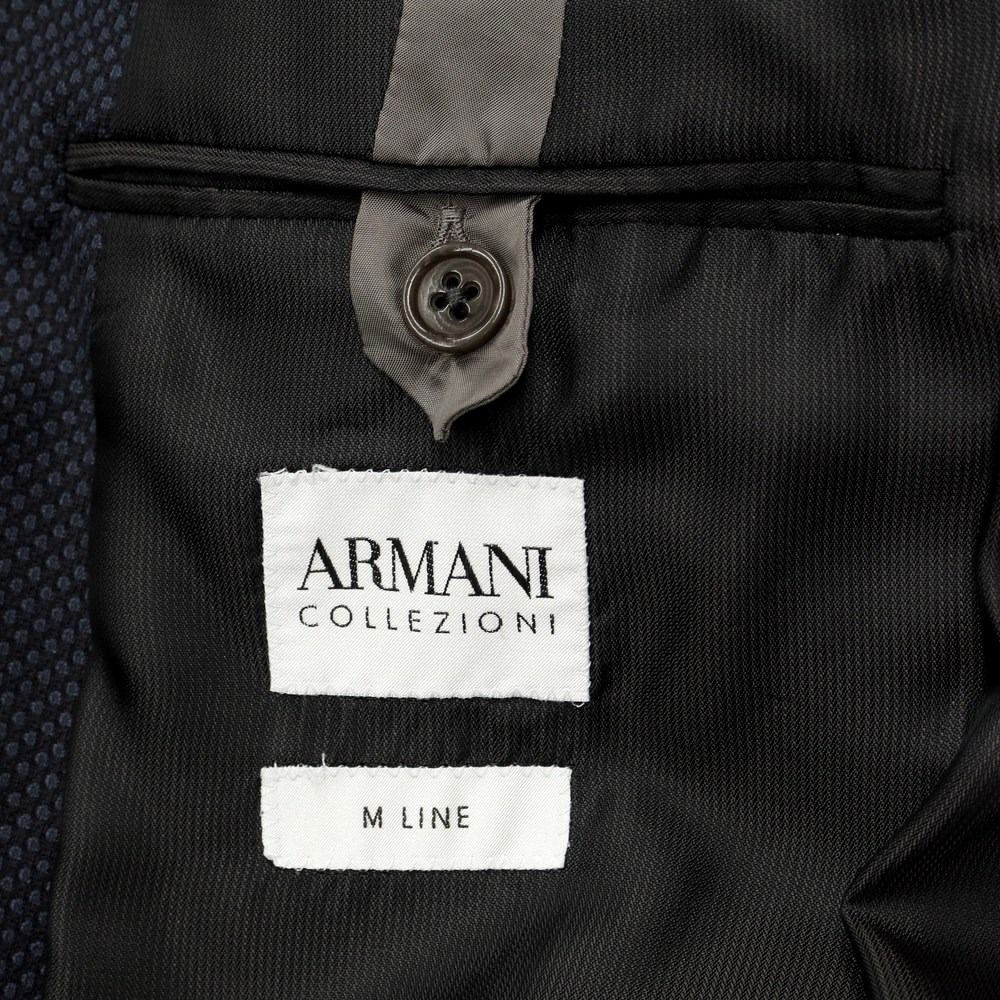 中古】アルマーニ コレッツォーニ ARMANI COLLEZIONI ウールシルク 2B