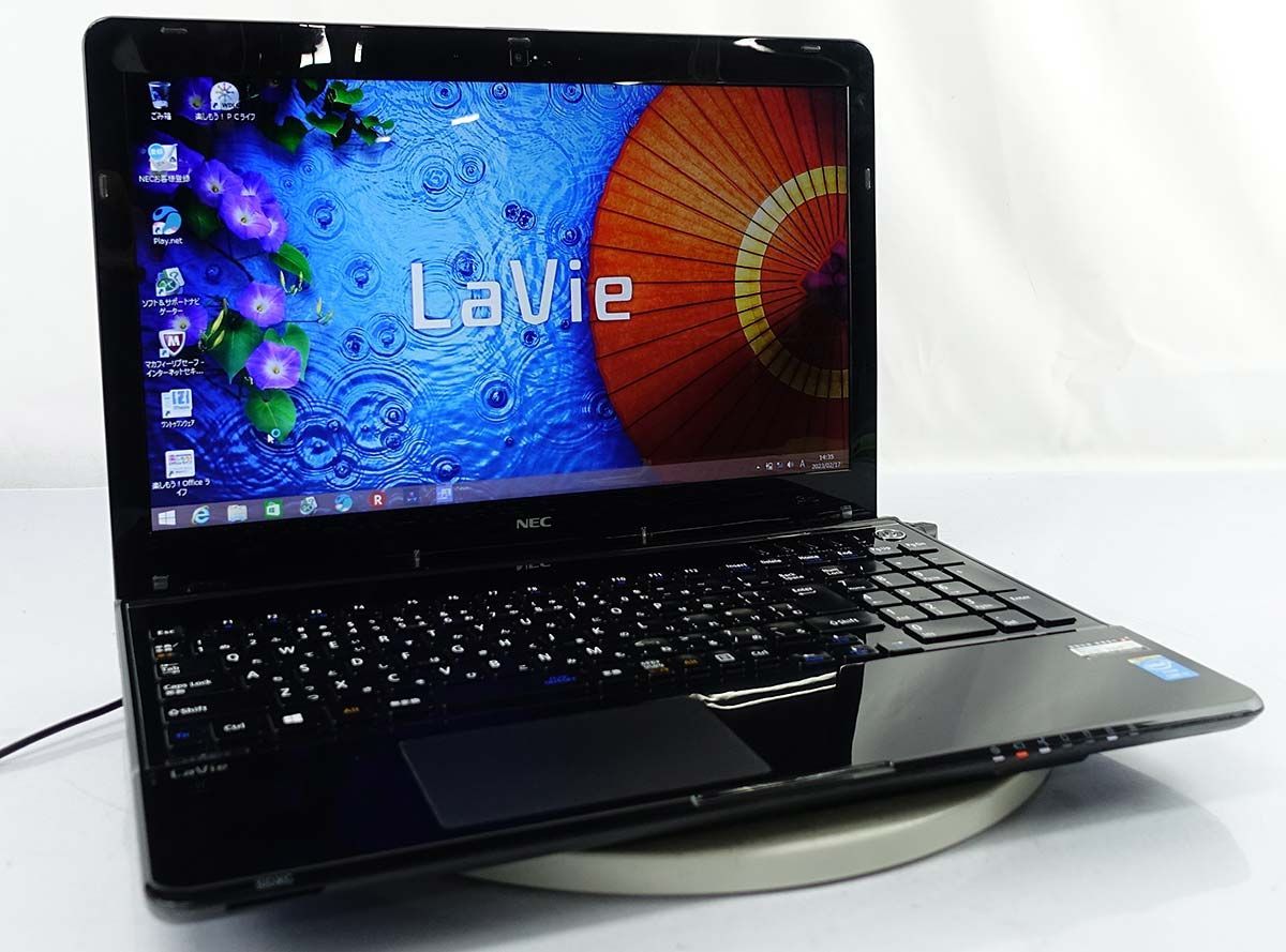 などの ヤフオク! - NEC Lavie LS350/S Core i3-4000M 2.4GHz/4GB/75