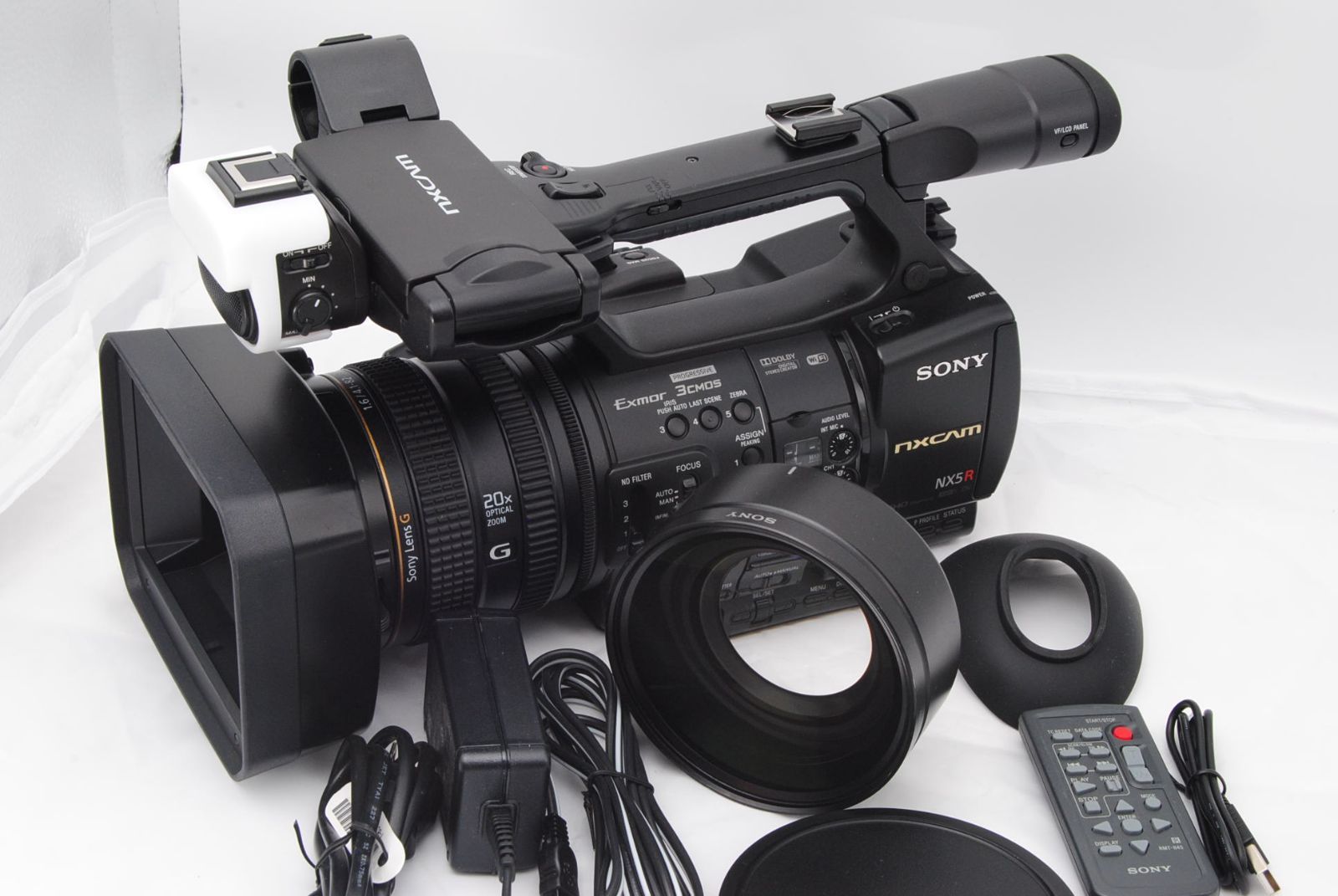 SONY ソニー HXR-NX5R NXCAM 業務用 HDビデオカメラ 80H 美品 ☆ SONY HXR-