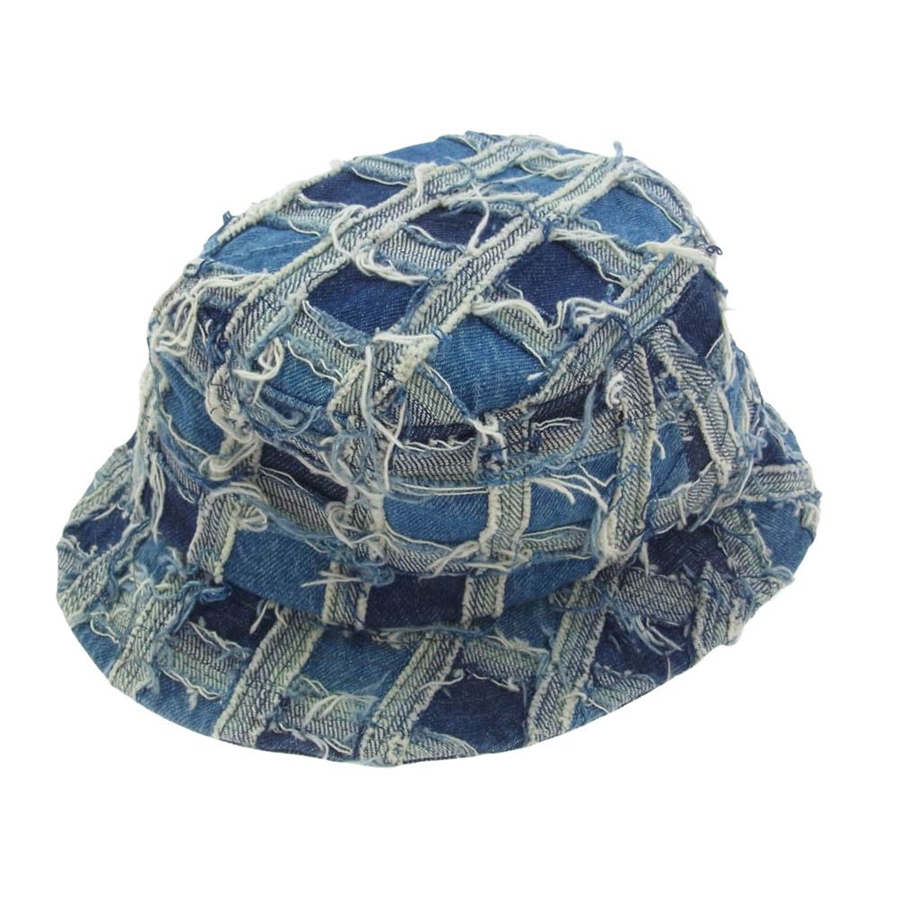 Supreme シュプリーム 23SS Frayed Patchwork Denim Crusher フリンジ