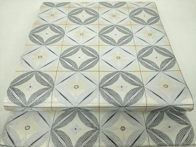 平和屋着物●六通柄袋帯　おしゃれ遊粋趣　金糸　正絹　逸品　DAAS3536ps 平和屋着物○六通柄袋帯 おしゃれ遊粋趣 金糸 正絹 逸品 DAAS3536ps