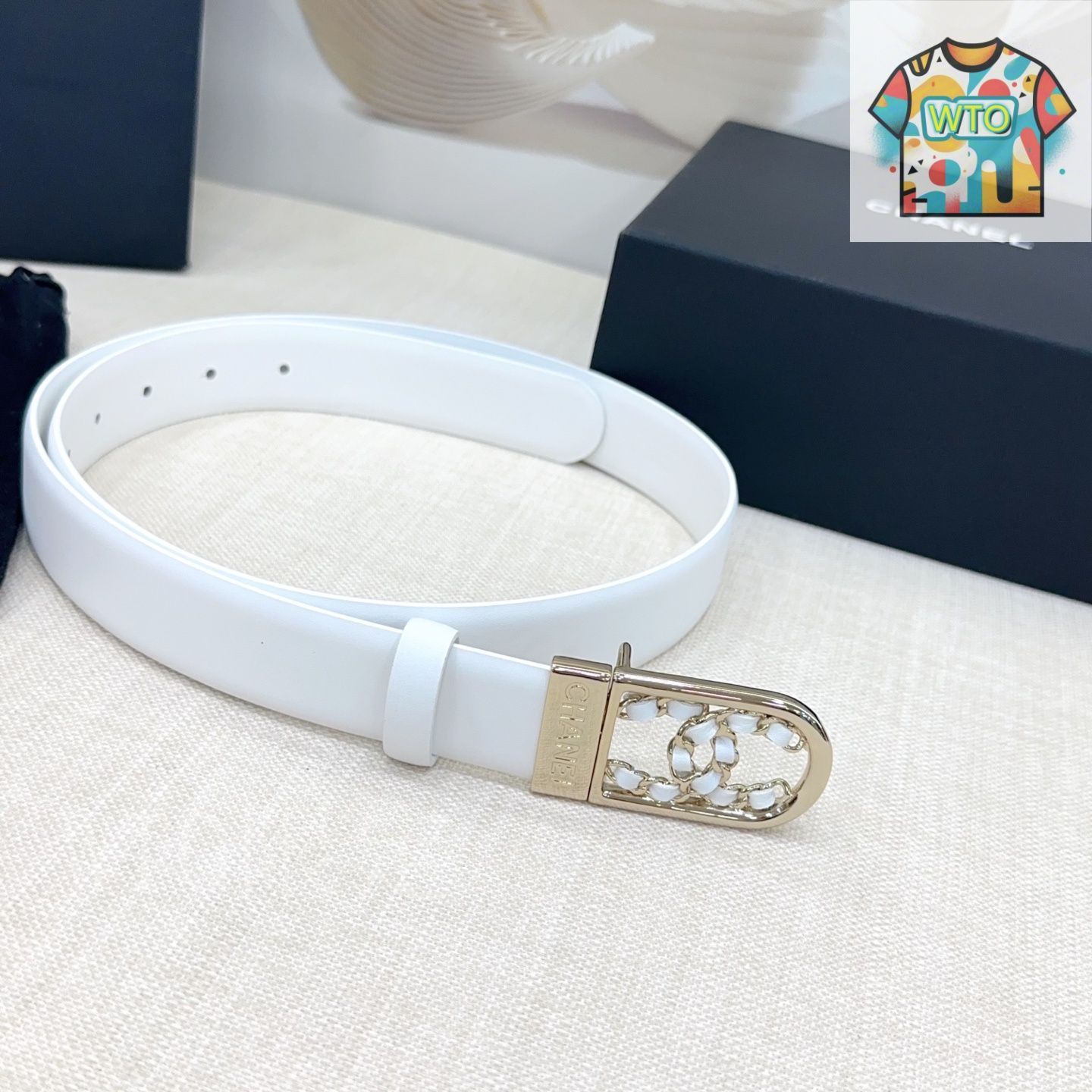 今日特価】Chanel ダブルフェイスレザーベルト - メルカリ