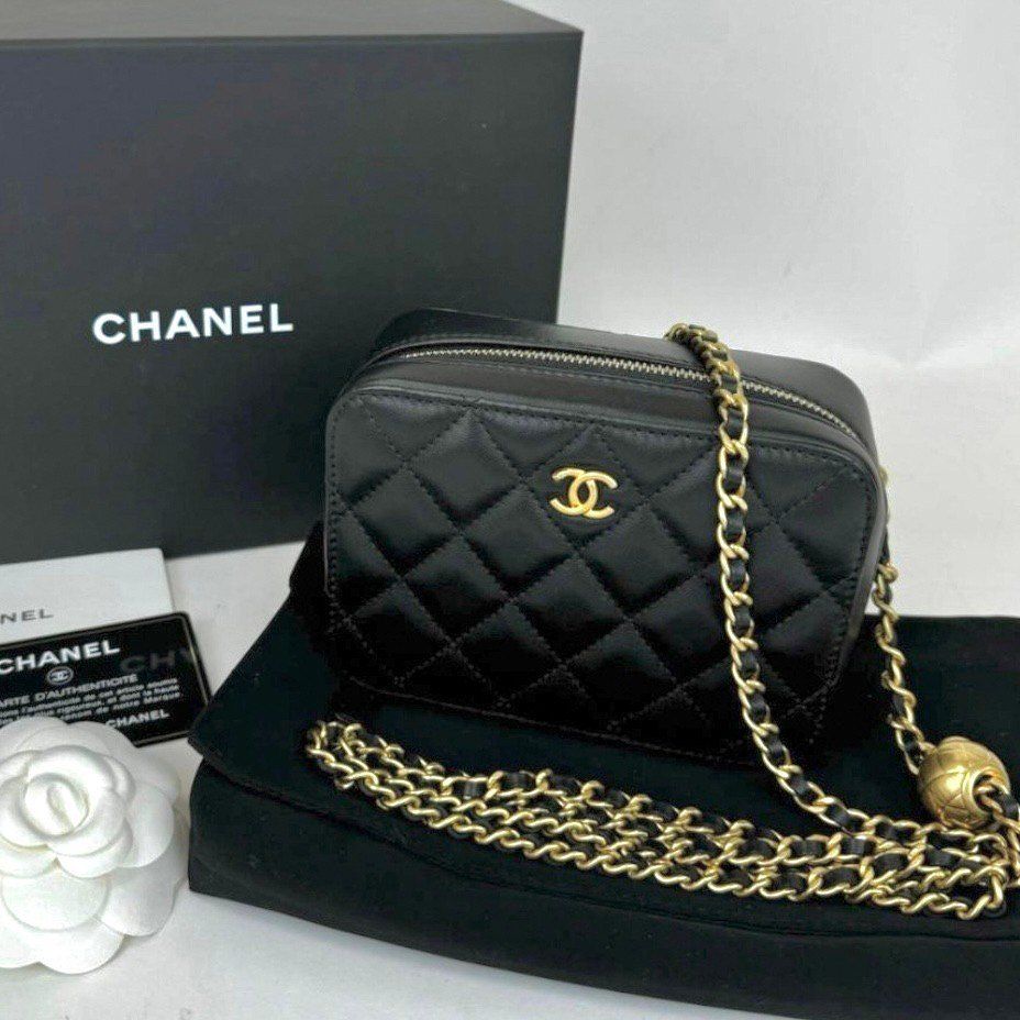 新品未使用 CHANEL シャネル Mini Camera Bag ミニカメラバッグ Black  