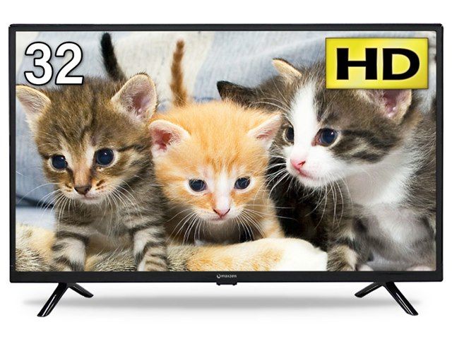 動作確認済】【中古】本体・リモコンのみ マクスゼン 32型 液晶テレビ