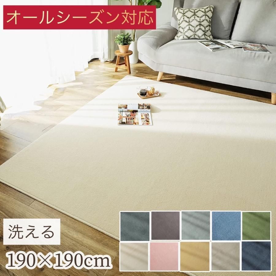 大幅値下げ】グラムスタイル 日本製 カーペット 絨毯 ラグ 2畳 約