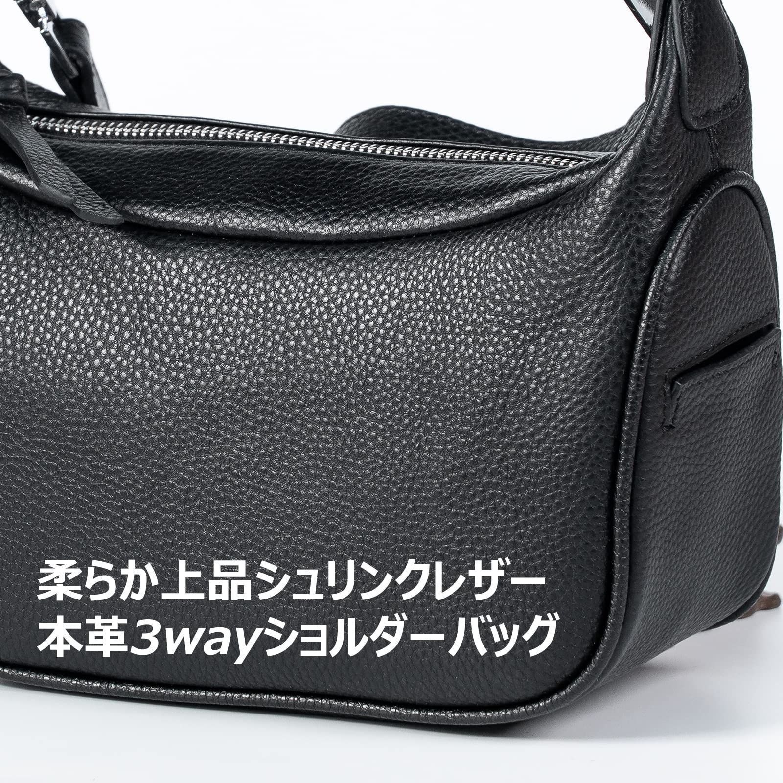 人気商品】本革 2way ミニバッグ 軽量 斜めがけ ショルダーバッグ