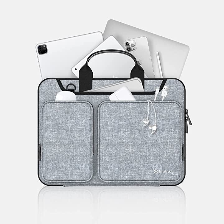 Smatree パソコンケース13.3インチ PCケース ノートパソコンバッグ スリーブ macbook air/pro用 撥水加工 耐衝撃 グレー( Gray)