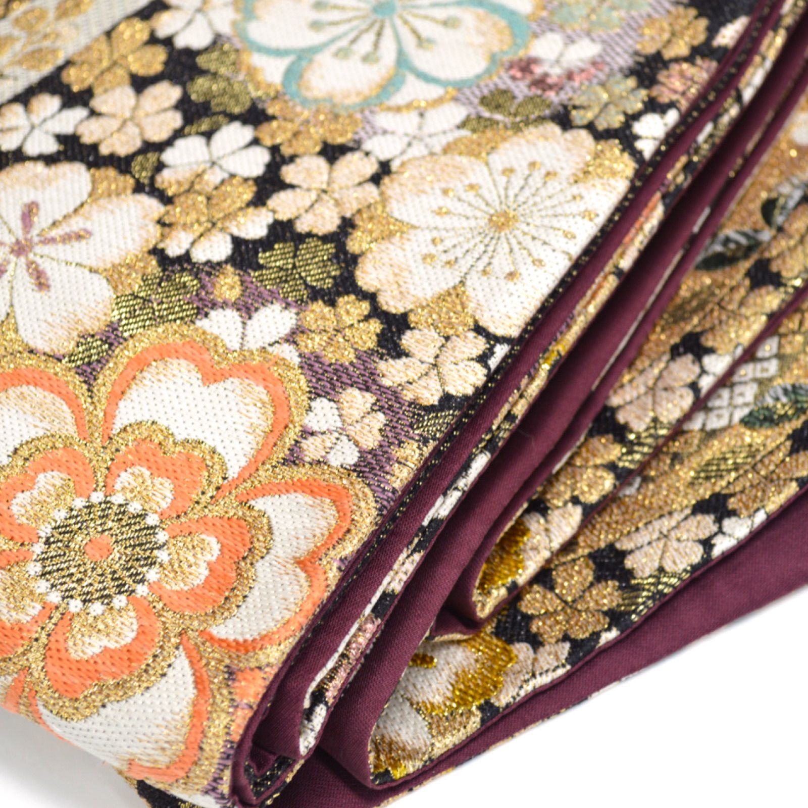 美品》正絹 振袖フルセット M〜Lサイズ 成人式 新古典 金彩 レッド