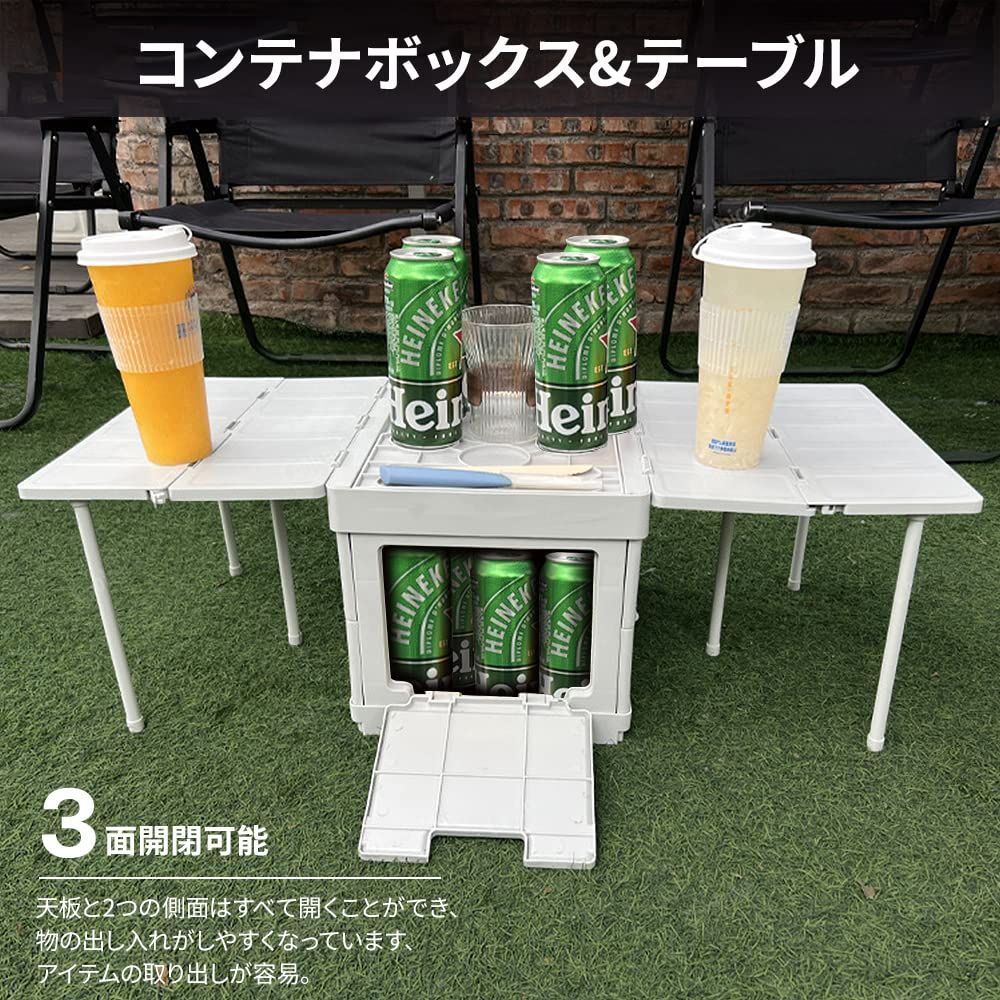 UPF 新昇級 キャンプ 収納ボックス 折りたたみ キャンプ