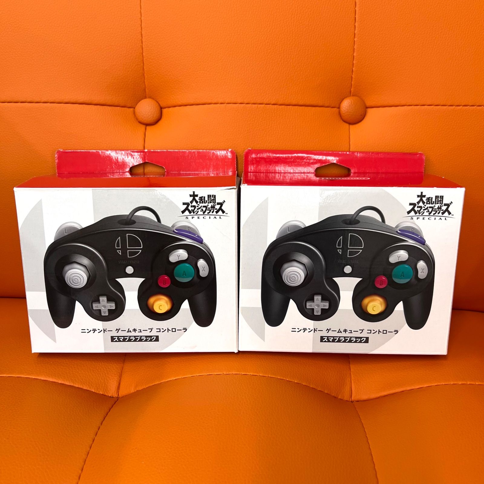 ニンテンドー ゲームキューブコントローラ スマブラブラック