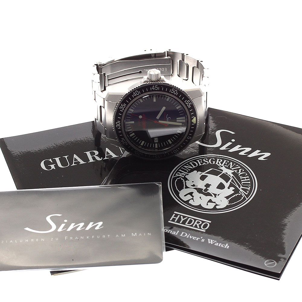 ジャンクジン Sinn 403.EZM2.GSG9 ダイバーズウオッチ デイト クォーツ
