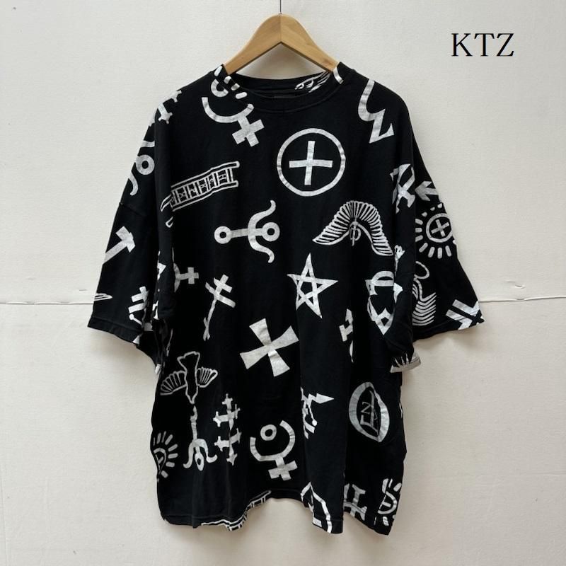 KTZ オーバーサイズ プリント Tシャツ - メルカリ