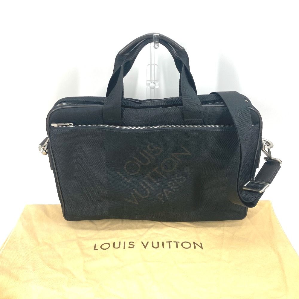 ブラック素材ラインLOUIS VUITTON アソシエPM 2WAY ショルダーバッグ