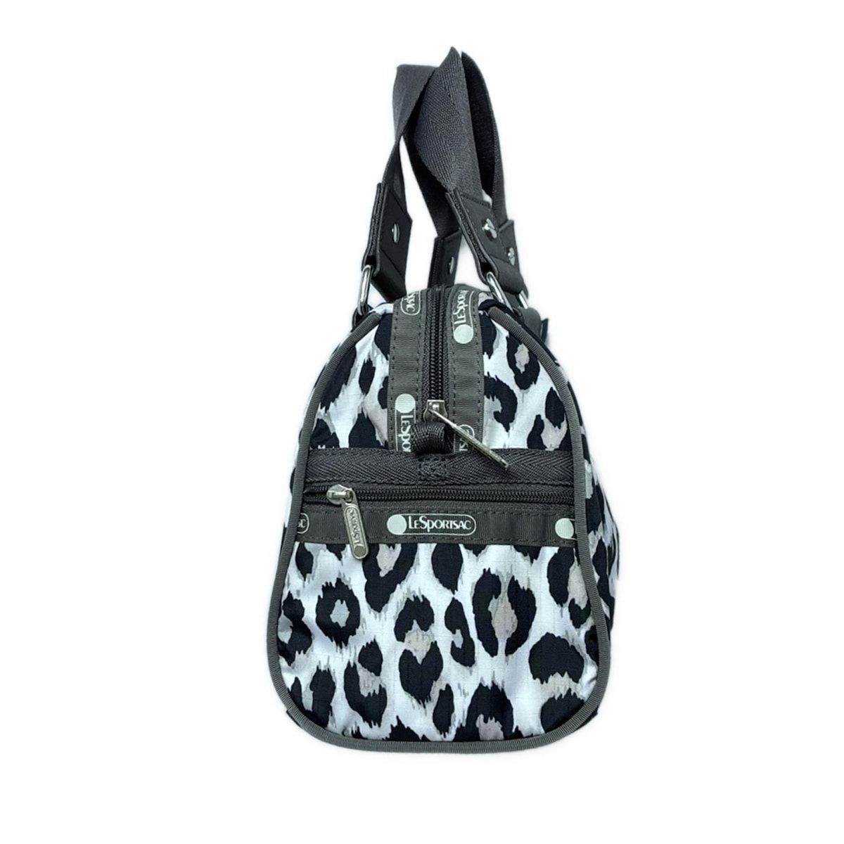 LESPORTSAC(レスポートサック) ハンドバッグ美品 - 白×黒×マルチ