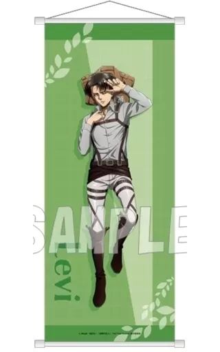 中古】タペストリー リヴァイ(ひなたぼっこver.) スリムタペストリー