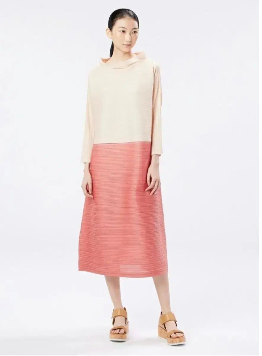 プリーツ プリーズ ISSEY MIYAKE イッセイミヤケ 三宅 スイング ワンピース