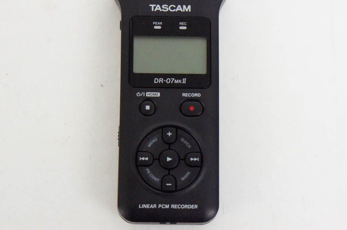 TASCAMタスカム リニアPCMレコーダー DR-07MK2 TEAC ティアック