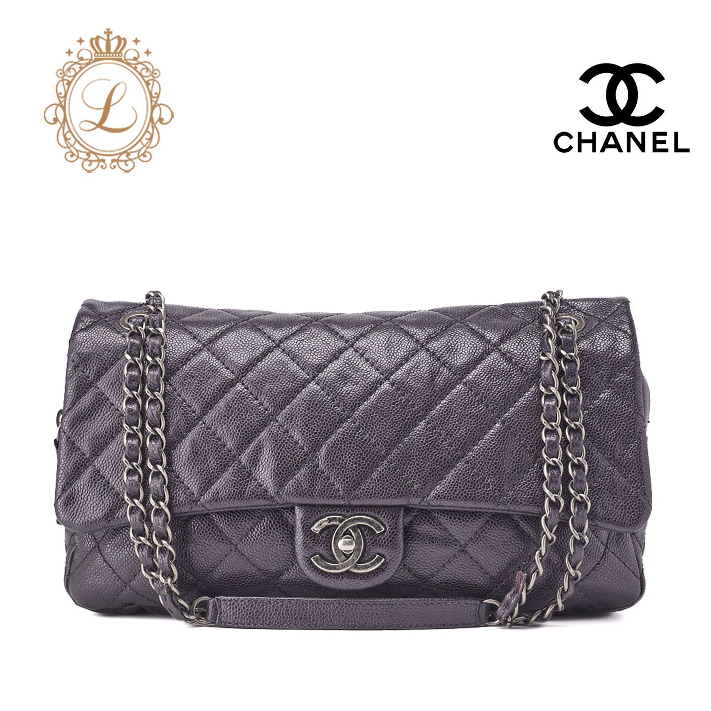 CHANEL シャネル マトラッセ チェーンショルダー キャビアスキン