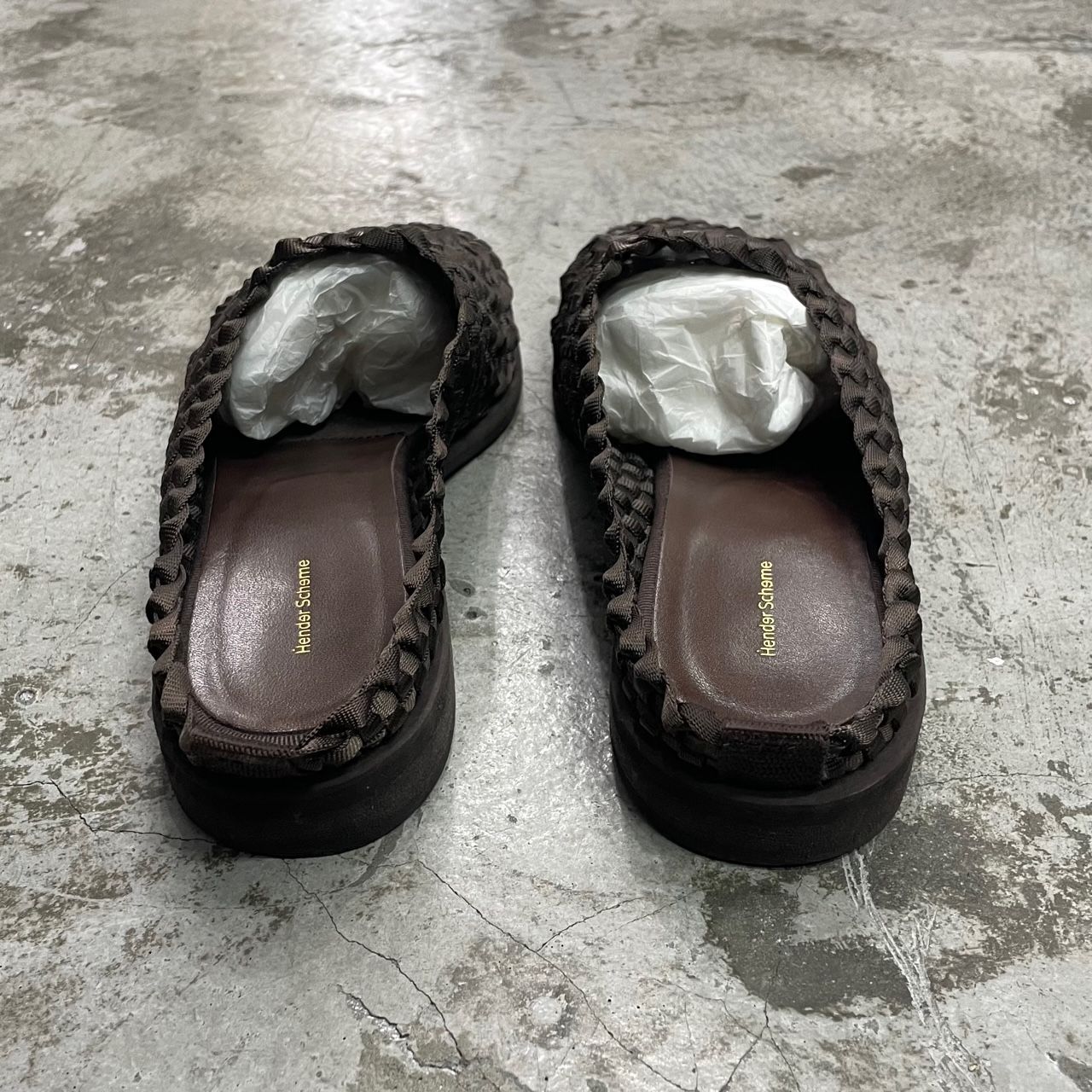 参考上代30800円 HENDER SCHEME PARALLEL / NYLON HAND MESH
