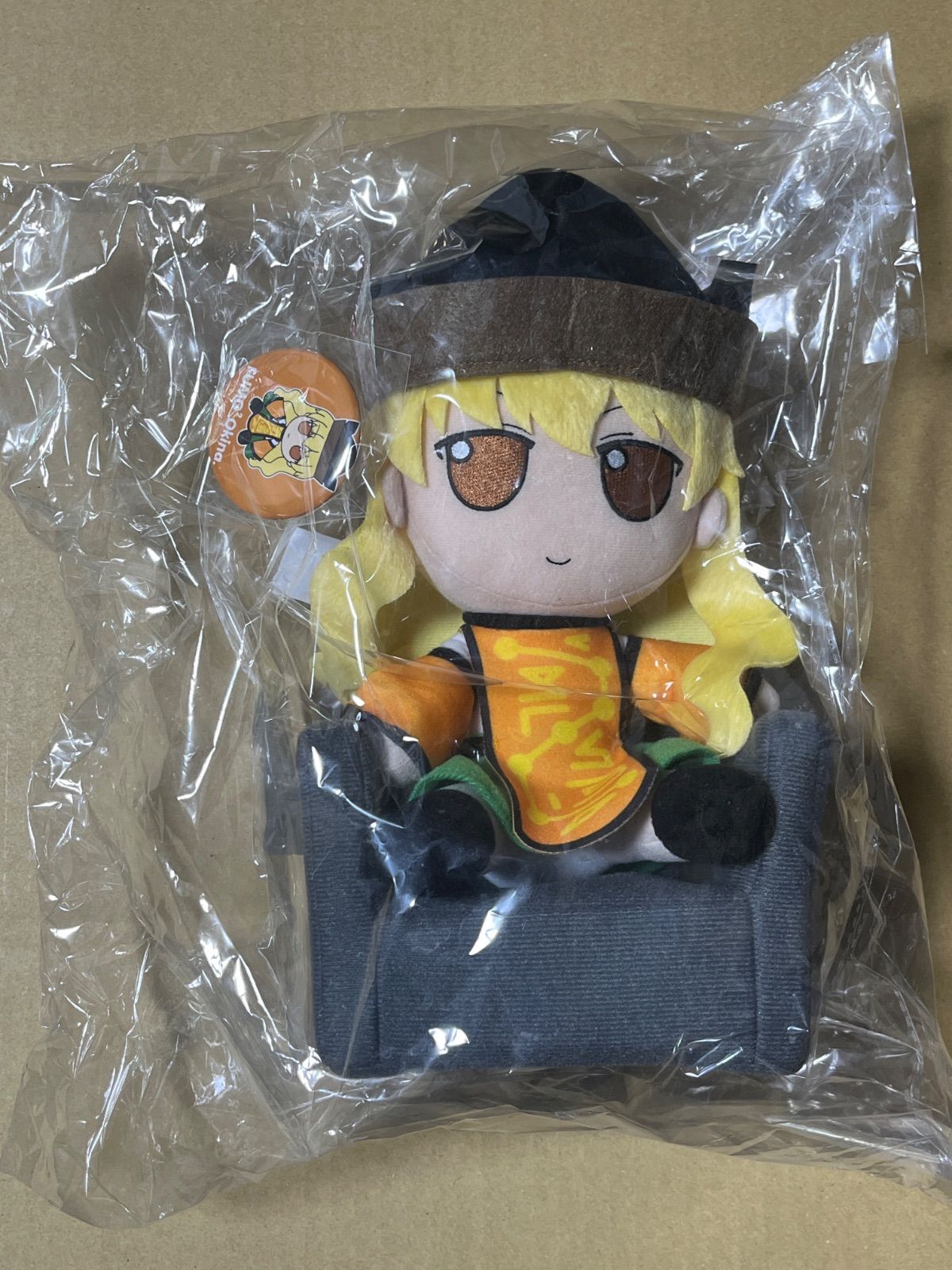 Gift 東方ぬいぐるみシリーズ 85【摩多羅隠岐奈】 特典缶バッジ付き