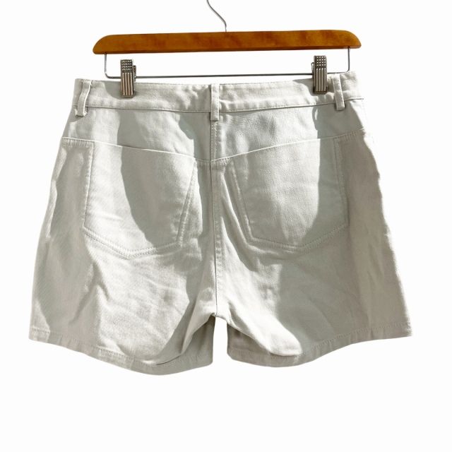 アレキサンダーワン ALEXANDER WANG レザーショートパンツ ☆関税込み☆アレキサンダーワン】ウエストロゴ ショートパンツ