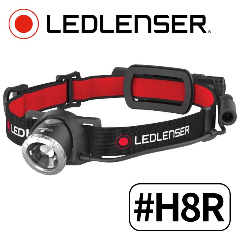Ledlenser レッドレンザー 防水 H8R LEDヘッドライト ヘッドライト アドバンスフォーカス ラピッドフォーカス スマートライトテクノロジー オーバーヒート防止 USB充電式 500853 輸入品
