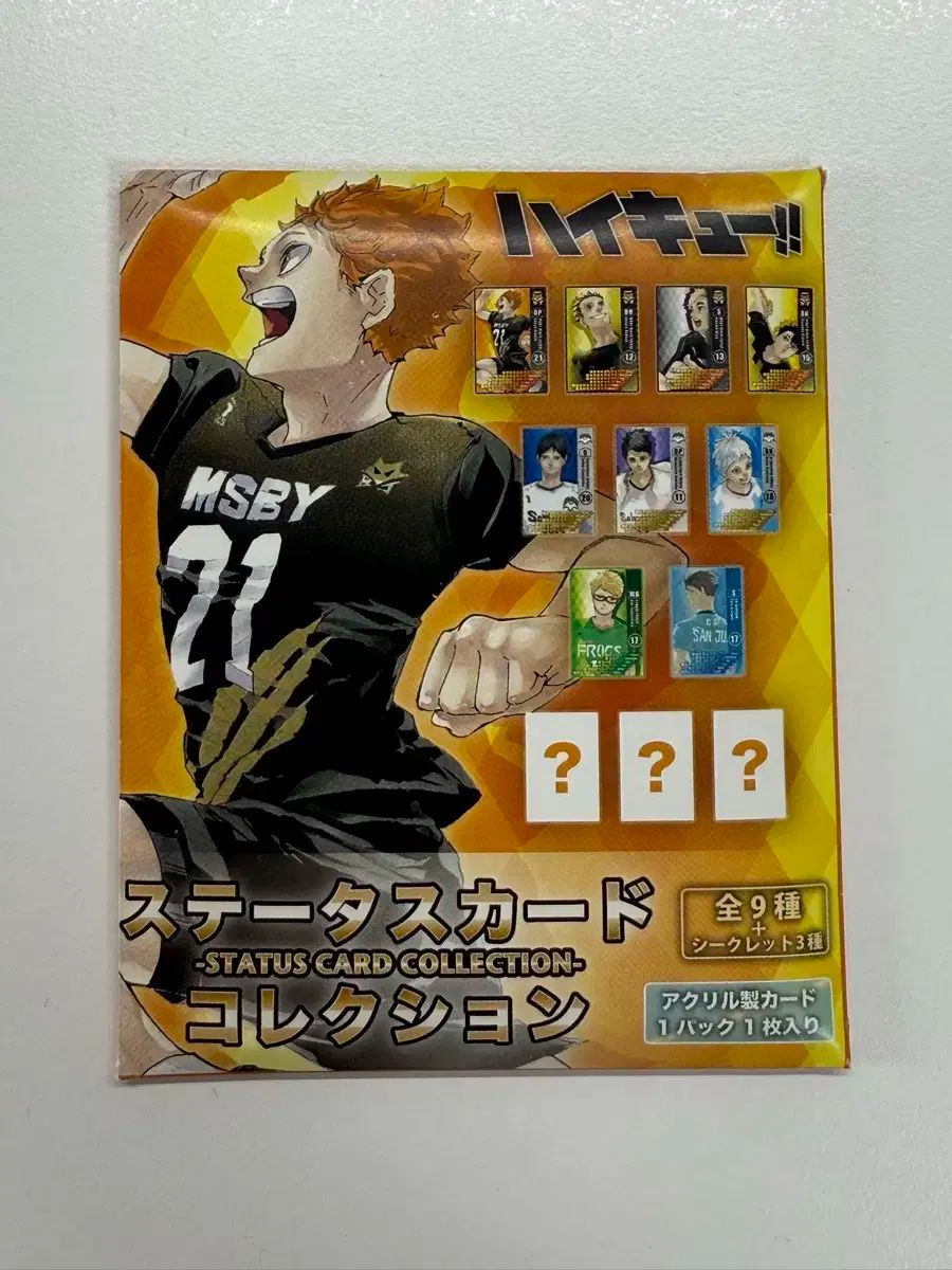 ハイキュー ステータス シークレット - メルカリ