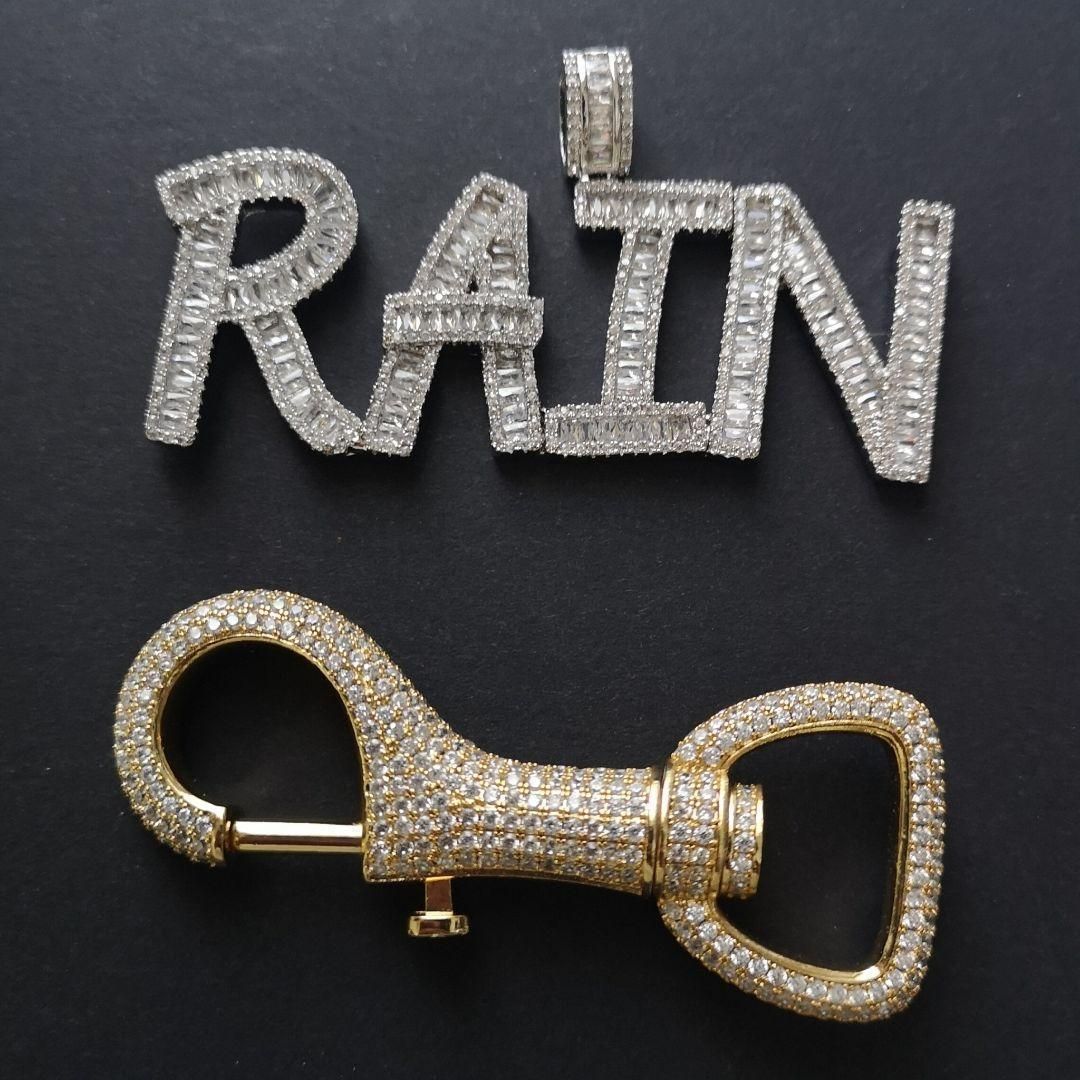 お洒落アイテム ブリンブリン カラビナ キーリング ネックレス  