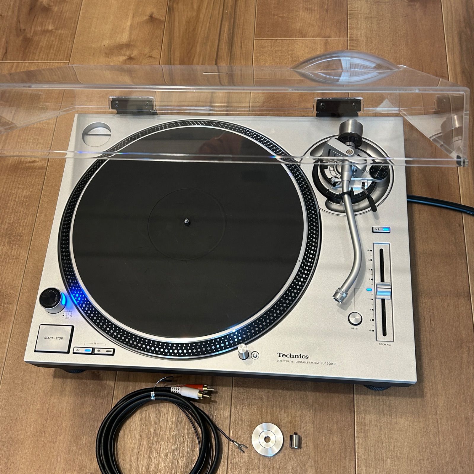 Technics SL1200 GR シルバー 動作 メンテナンス済み