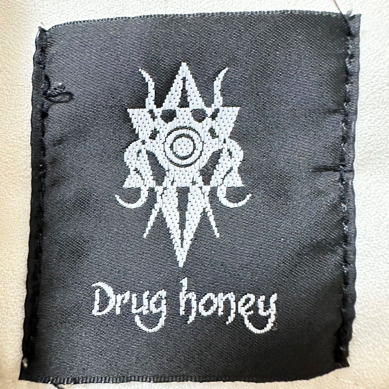 w^)b drug honey ドラッグハニー 長袖 シャツ 総柄プリント 柄シャツ