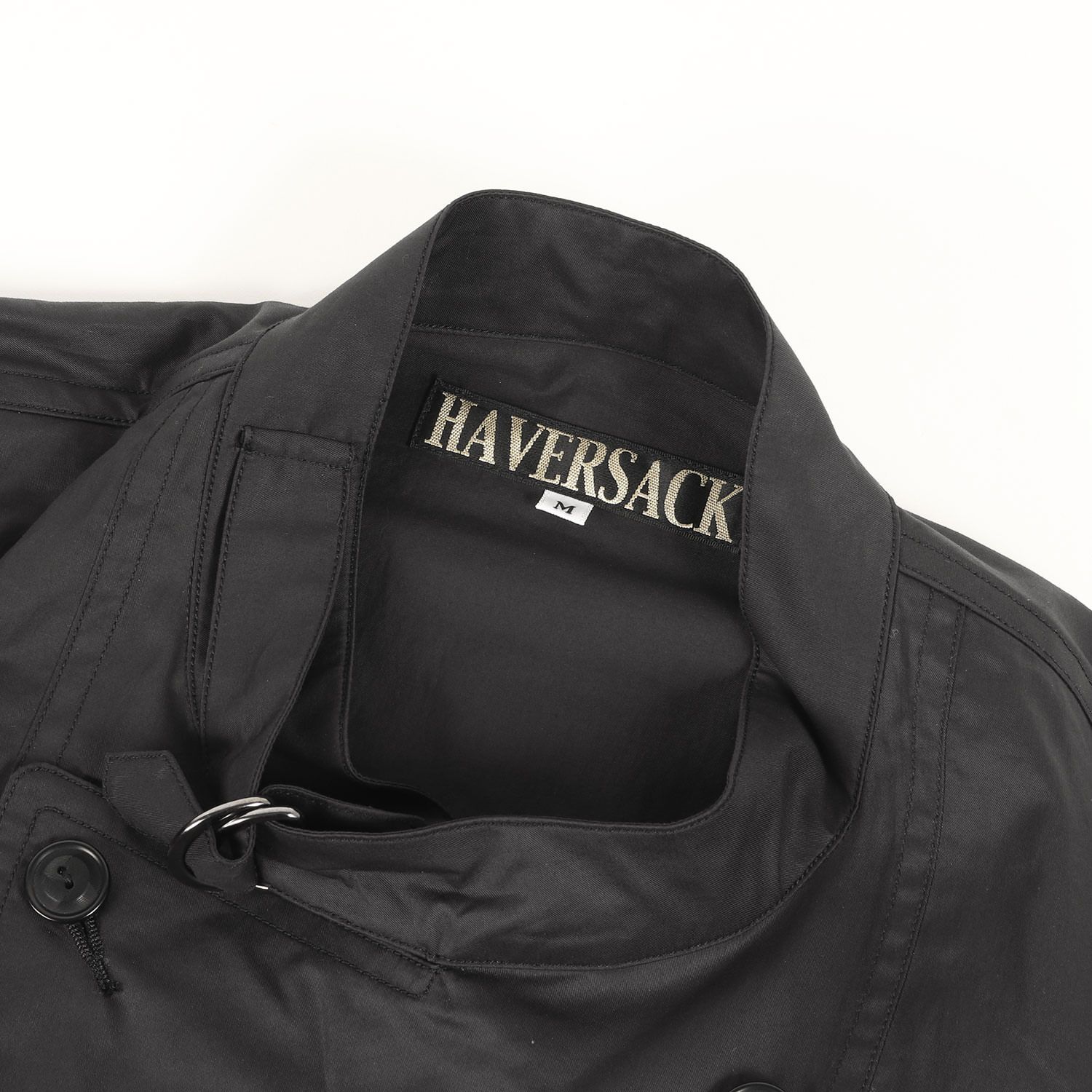 美品】HAVERSACK ハバーサック ジャケット ブラック 黒 サイズ:M 
