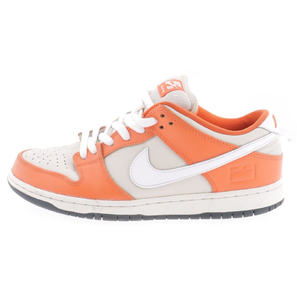 NIKE SB (ナイキエスビー) DUNK LOW PREMIUM SB ORANGE BOX 313170-811 ダンク オレンジボックス ローカットスニーカー オレンジ/ホワイト US9.5/27.5cm