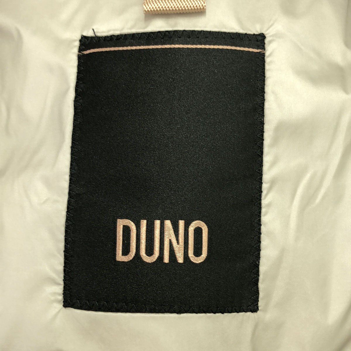 DUNO デュノ JULIA PRATO MEST レイヤードデザインフーデッドダウン 