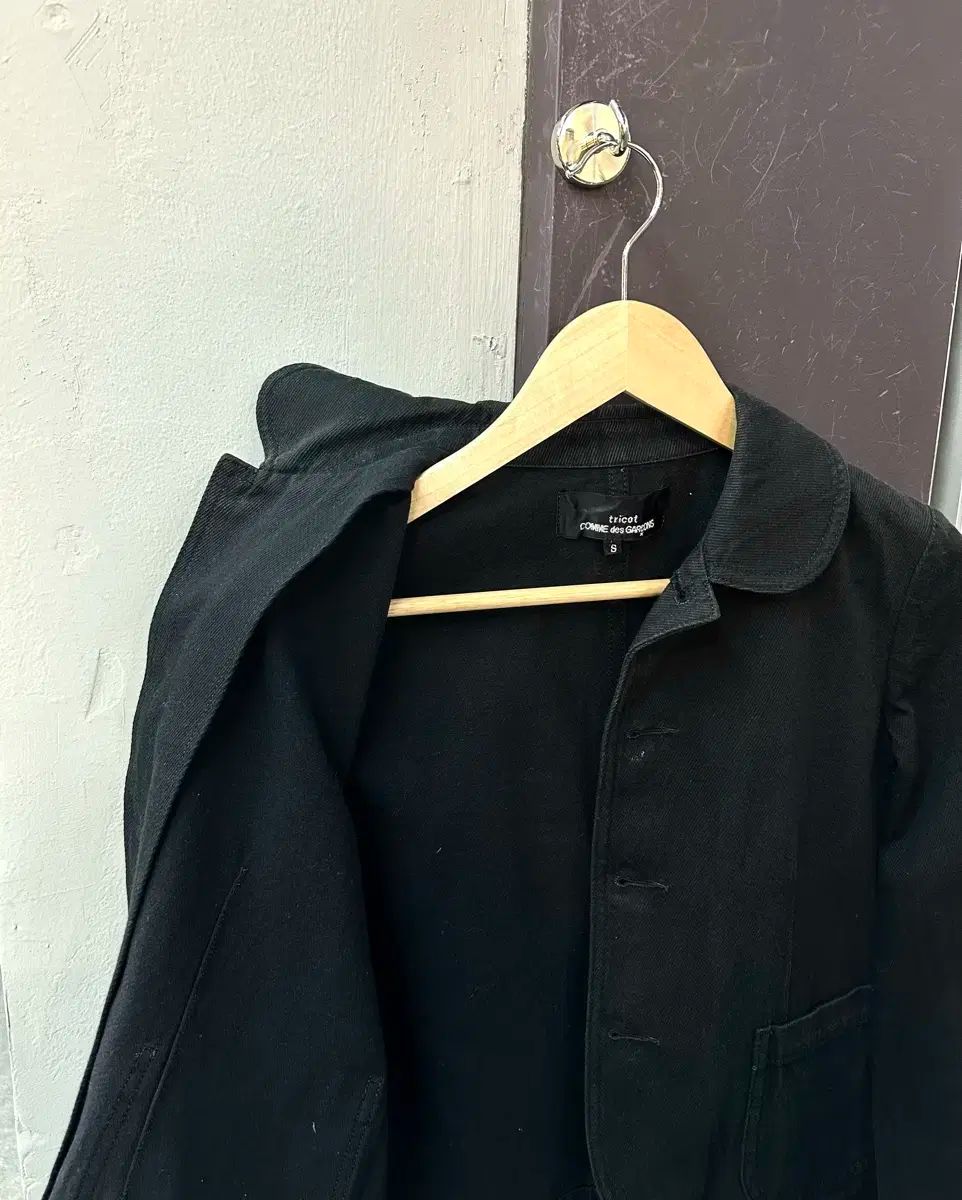 S COMME des GARCONS コム デ ギャルソン トリコット 03AW 黒 ジャケット GULLKHAN_COM