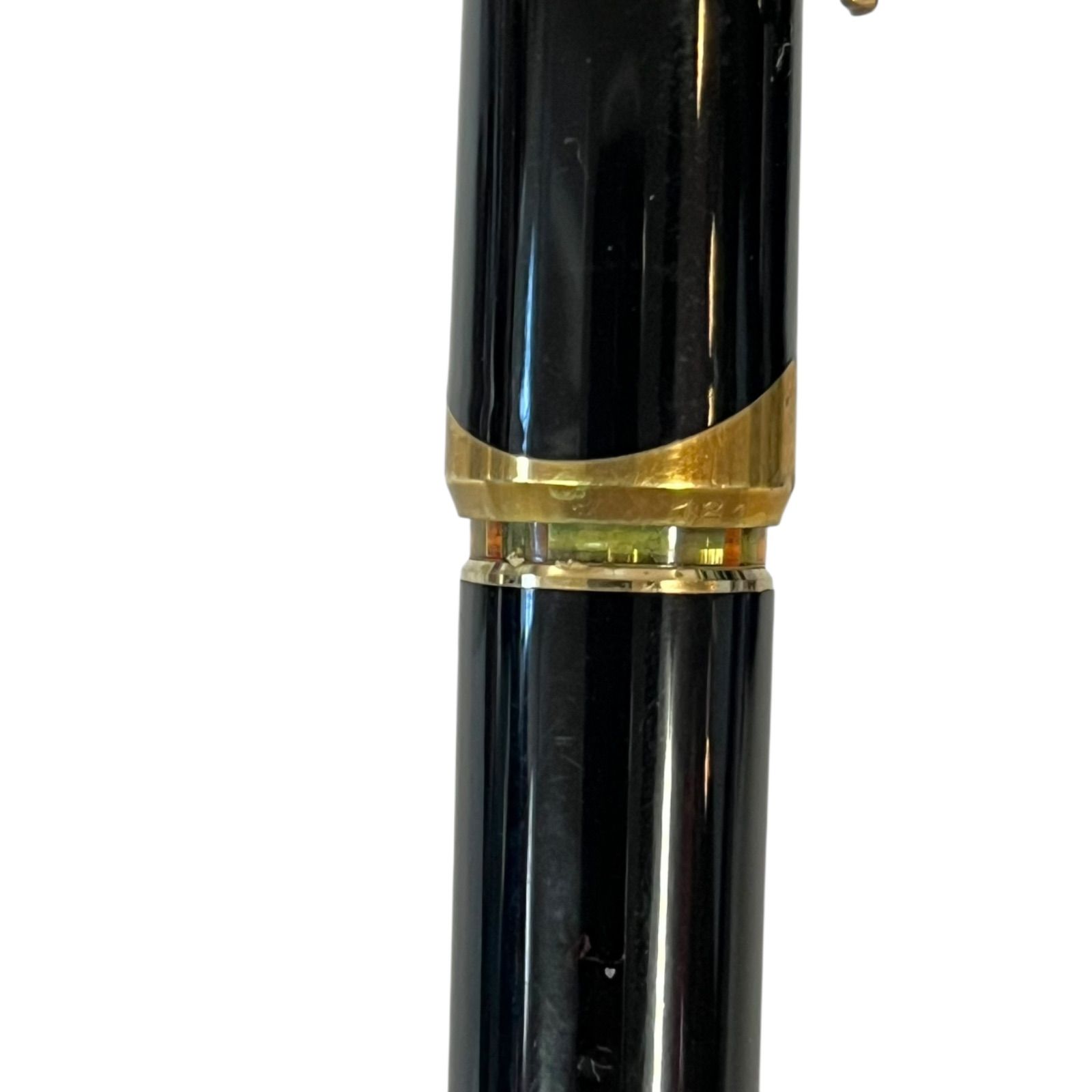 管32075】筆記未確認☆MONT BLANC モンブラン No.121 万年筆 ブラック