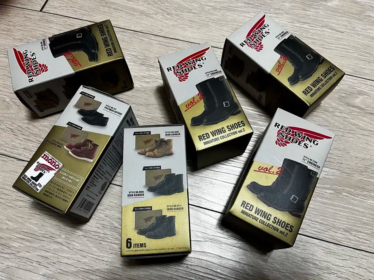 【雷市場（ポンジャン）商品韓国直送】 RED WING レッドウイング 靴 ミニチュア コレクション vol 2