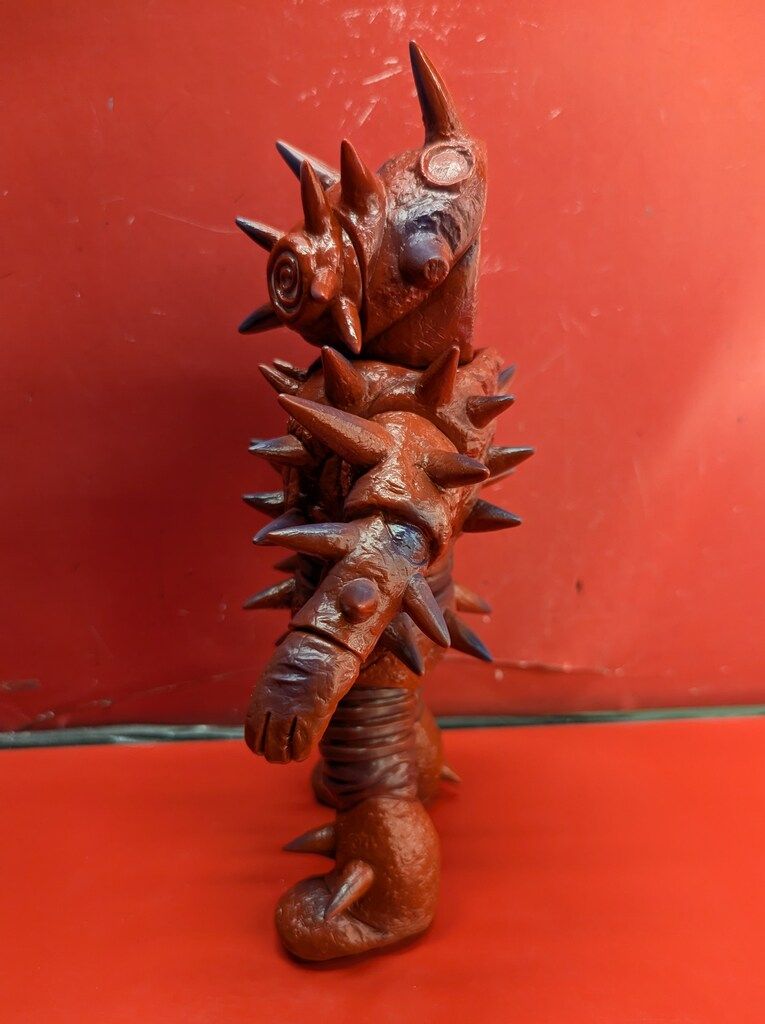 東映レトロソフビコレクション アカ地雷ガマ 美品 人造人間キカイダー Amazon.co.jp: 東映レトロソフビコレクション アカ地雷ガマ