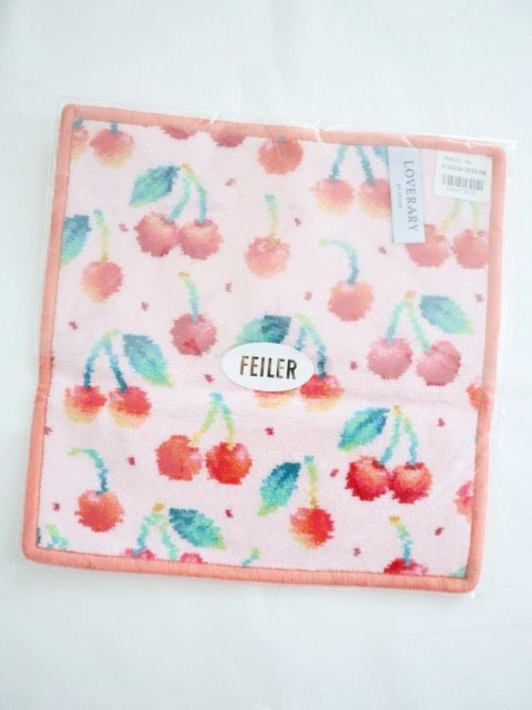 新品未使用　フェイラー　チェリードット　WEB限定　ハンカチ　マグカップ FEILER フェイラー チェリードット ハンカチ マグカップ WEB限定