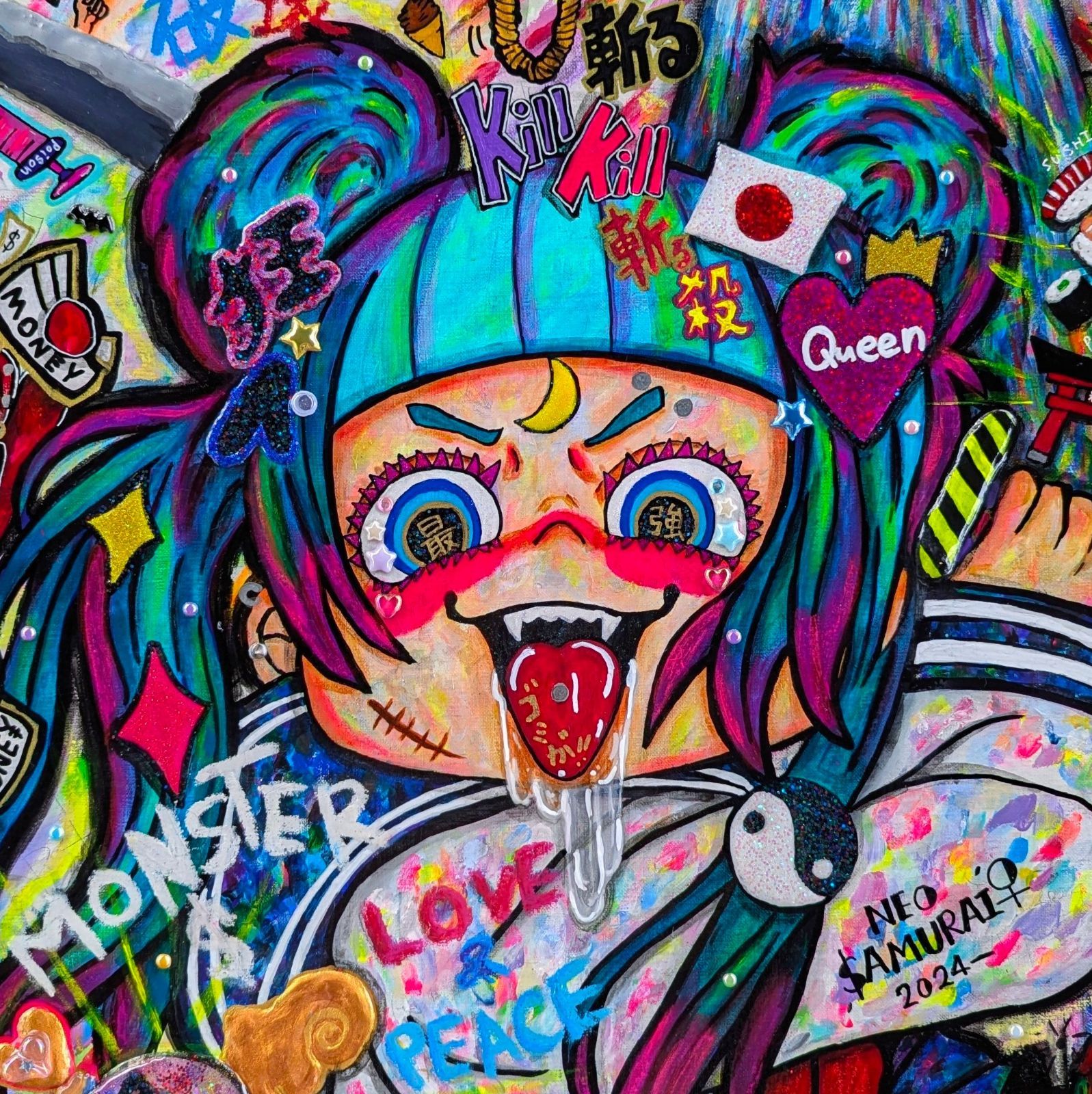 【渋谷ヒカリエ展示作】I'm Proud Fxxxking HELL JAPAN 渋谷ヒカリエ展示作品】I'm Proud Fxxxking HELL JAPAN - メルカリ