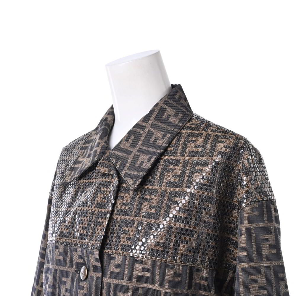 FENDI ヴィンテージ ズッカ柄 ジャケット - メルカリ
