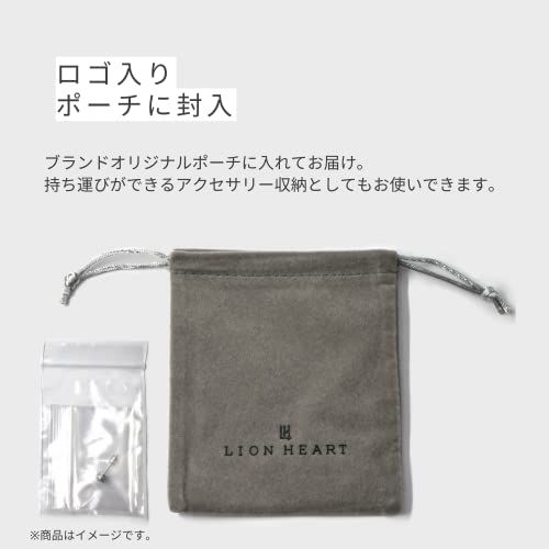 LION HEART ピアス HOWL ハウルピアス/K10ゴールド メンズ ポーチ付き イエローゴールド