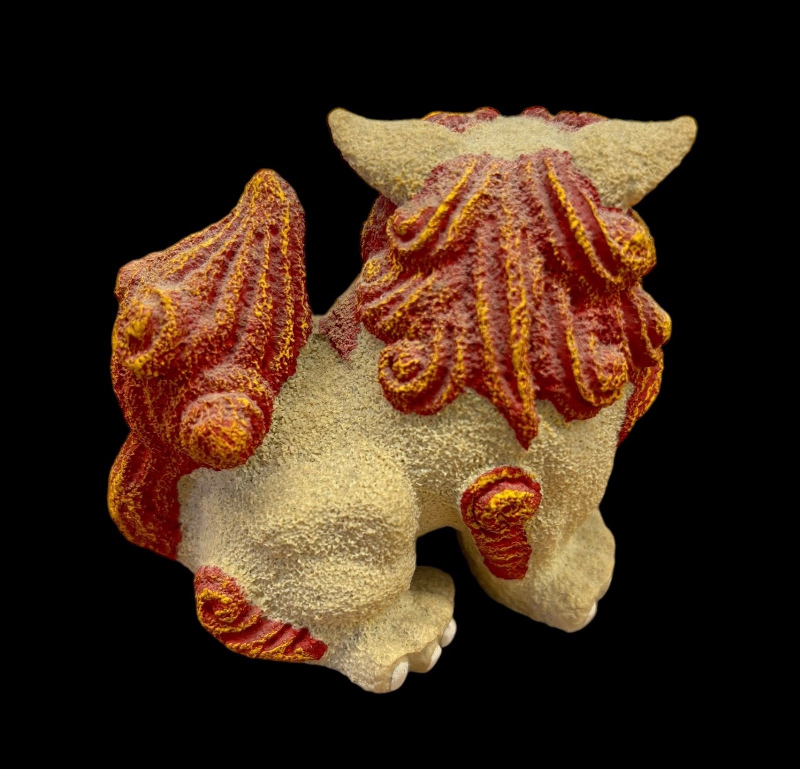 カリーシーサー 置物 シーサー 縁起物 守神 魔除け 厄除け 飾り 陶器