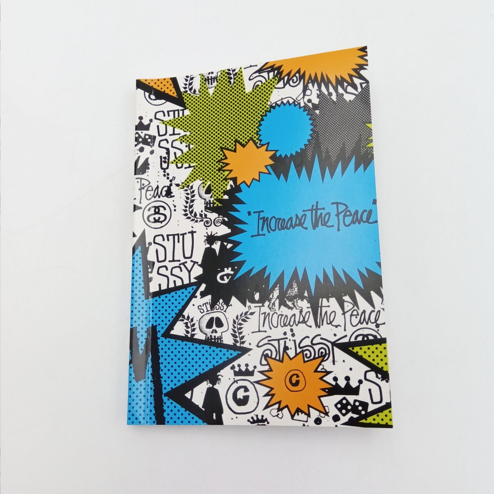 未使用 stussy ステューシー 手帳 メモ帳 ノート 手帳ケース